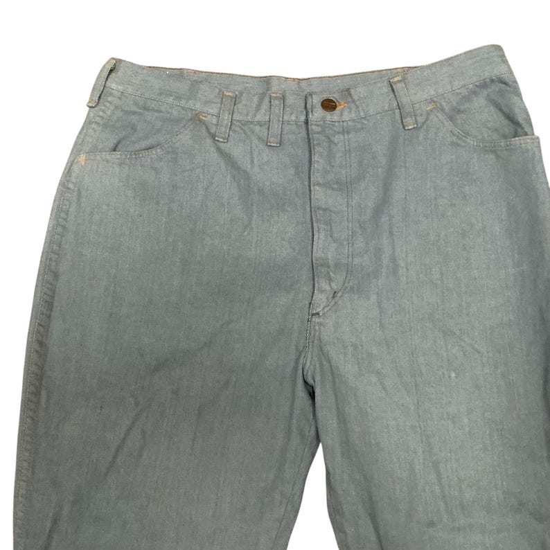 70s Wrangler Jeans Light Blue Flared image 9