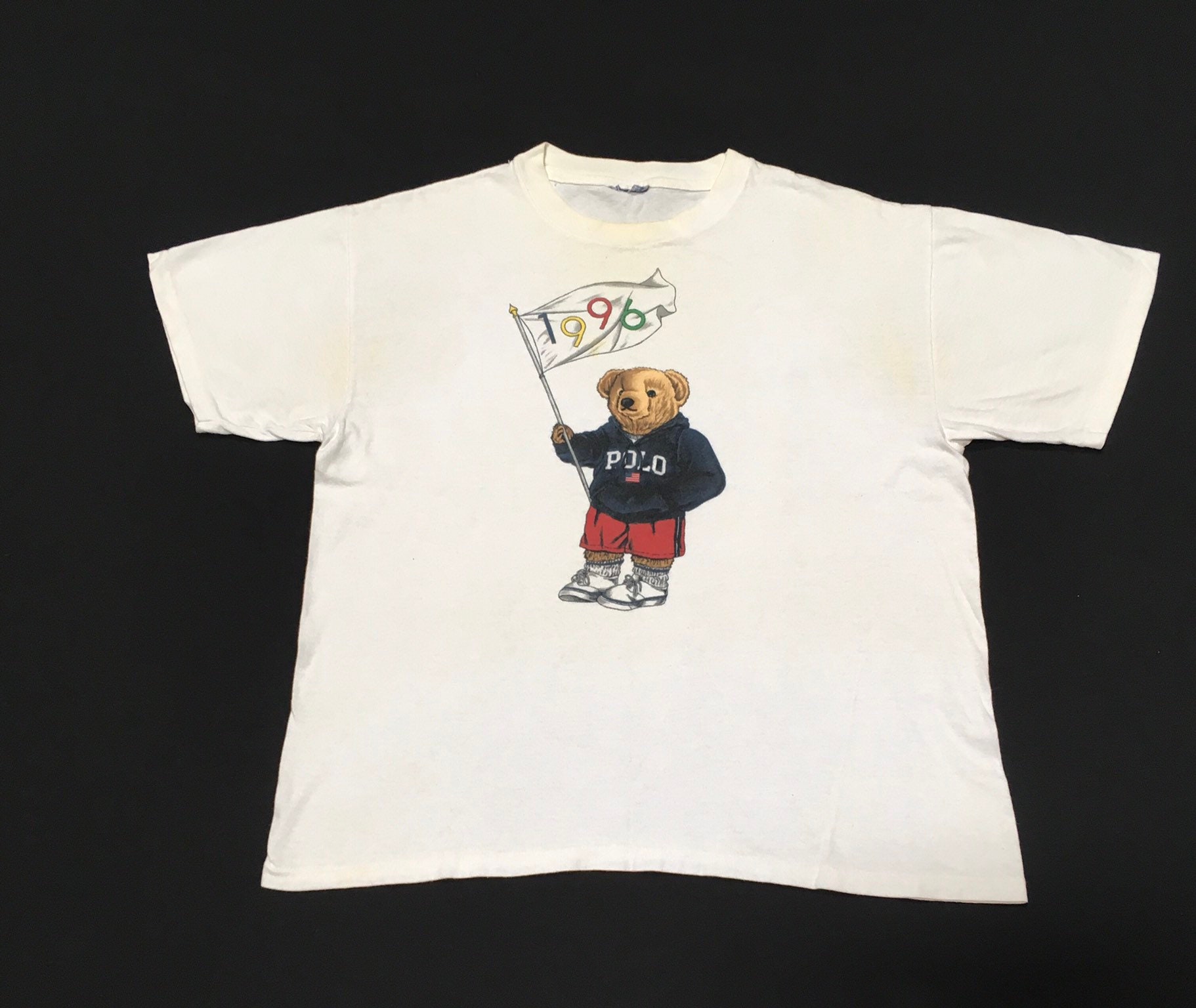 ラルフローレン 1996 オリンピック ポロベア T シャツ - Etsy 日本