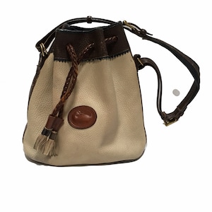 DOONEY BOURKE Bucket Bag Drawstring All Weather Leather