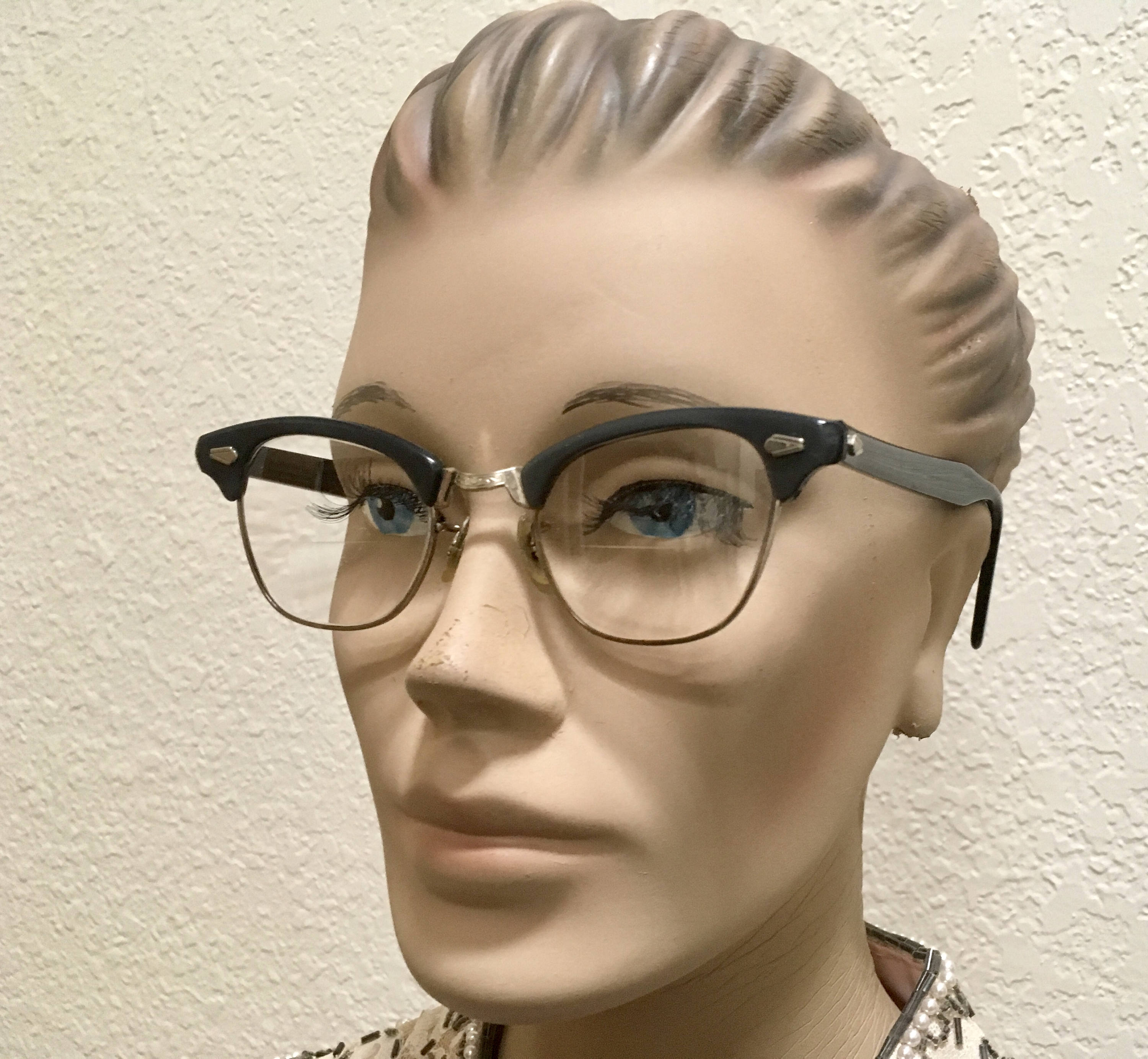 clubmaster browline glasses