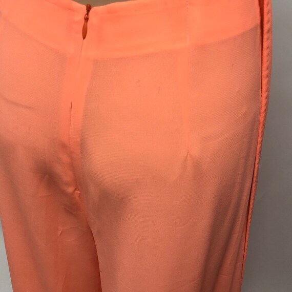 Shalwar Kameez Tunic Dress Pants Neon Orange - image 10