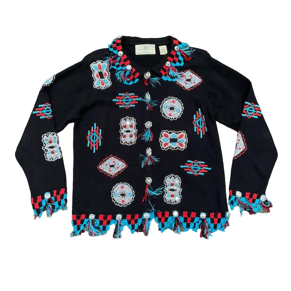 Design Options Southwestern Sweater Phillip Jane Gordon