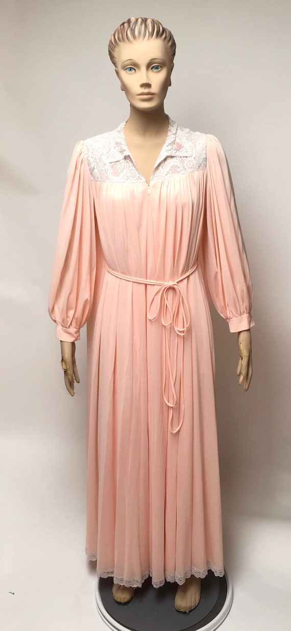 Lucie Ann Peignoir Robe Nightgown Set Claire Sandr