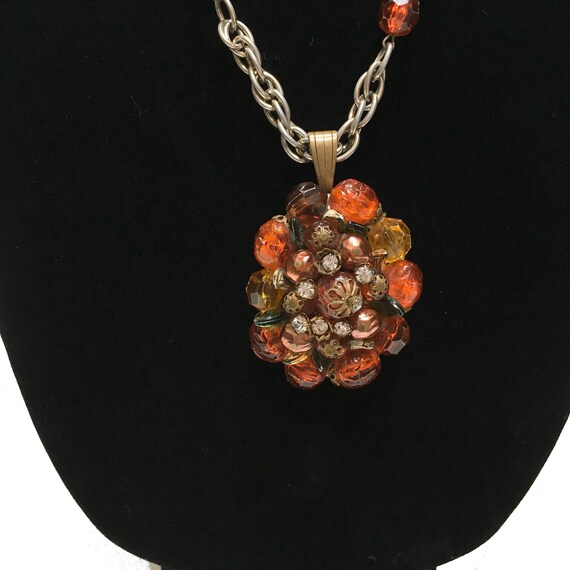 West Germany Necklace Beaded