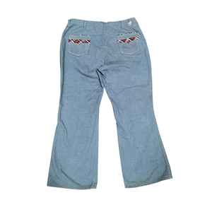 70s Wrangler Jeans Light Blue Flared image 1