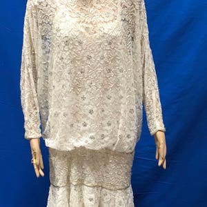 Judith Ann Creations Dress White Sequin
