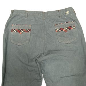 70s Wrangler Jeans Light Blue Flared image 3