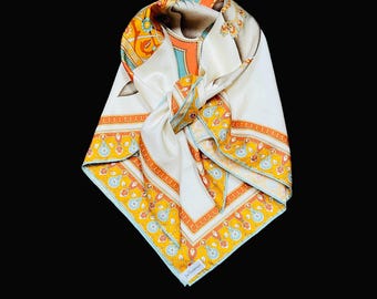Jim Thompson Elephant Silk Scarf