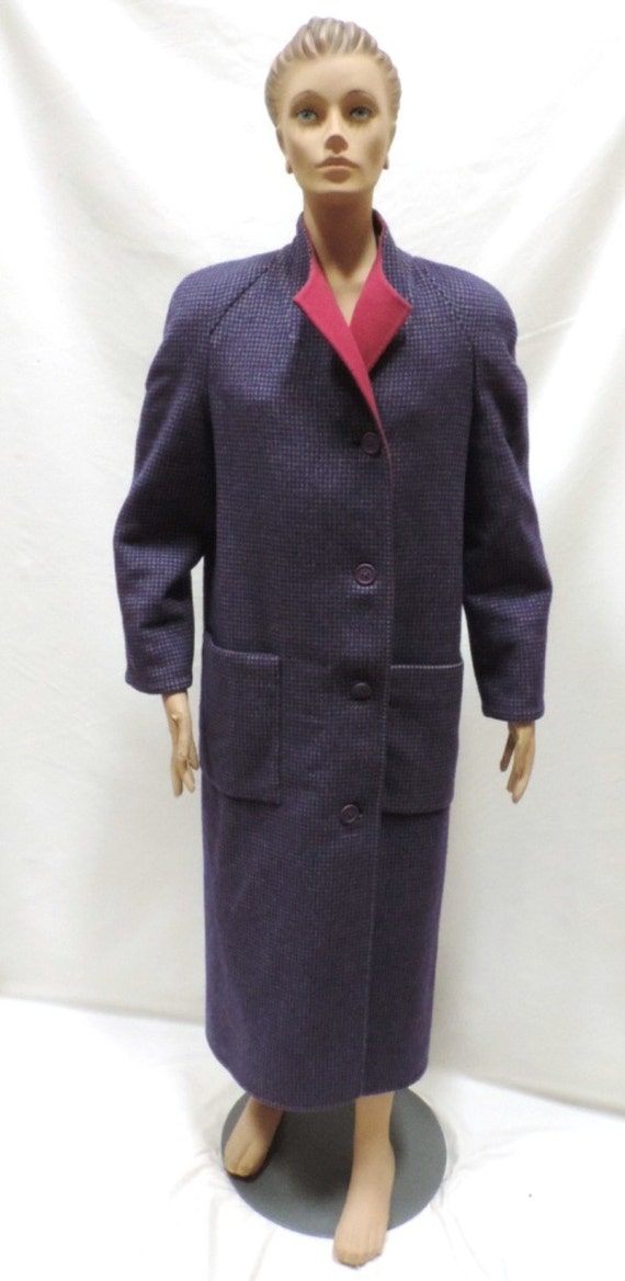 Carolina Herrera Coat Original Sample Houndstooth… - image 6