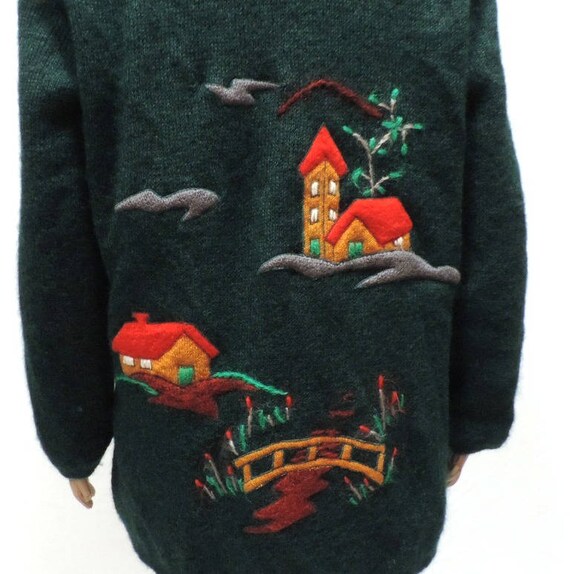 Folk Art Jacket Hand Made Austria - image 5