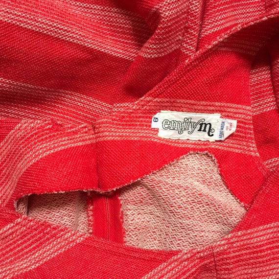red boy shorts swimwear