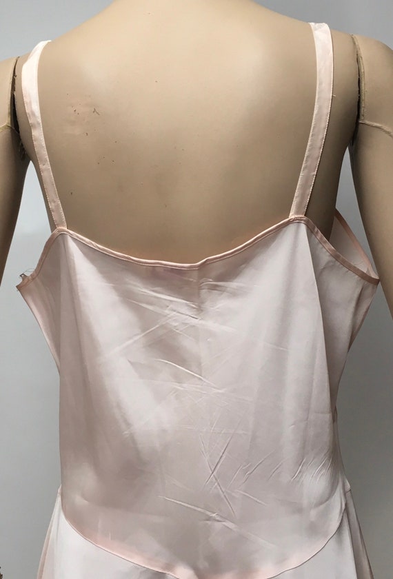 Val Mode Full Slip Dress Size 40 Pink 1940 Linger… - image 7