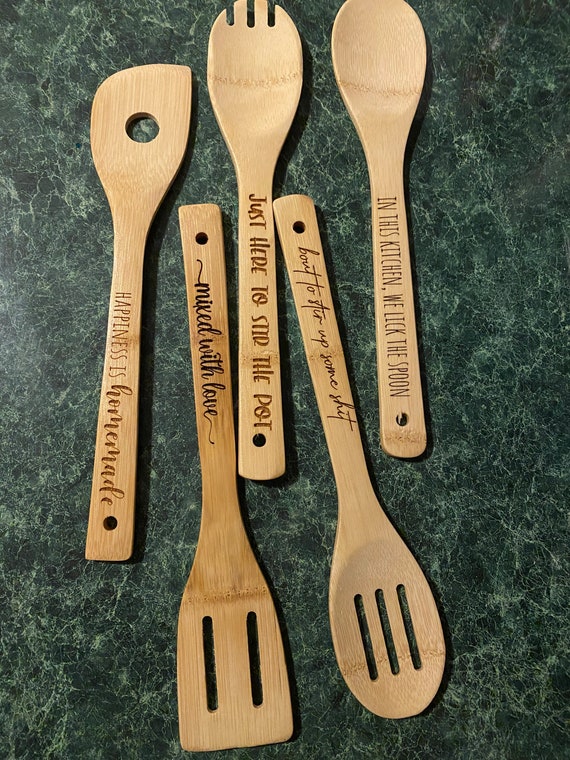 Wooden Spoon Quotes Puns Kitchen Humor Laser Template Etsy Australia