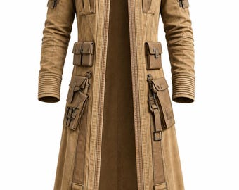Kaki Galactic Explorer futuristische bovenkleding
