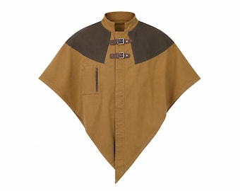 Sci-Fi Explorer canvas poncho