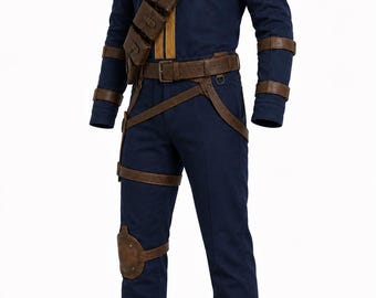Op Fallout geïnspireerde Vault Dweller-jumpsuit