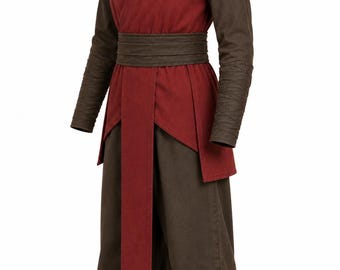 Op scifi Jedi Survivor geïnspireerde damesoutfit