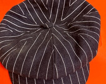 Vintage Falls Creek Newsboy Cap-black
