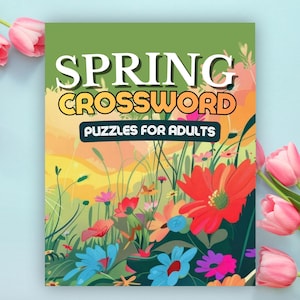 Crucigramas de primavera para adultos / 60 crucigramas con soluciones (descarga en PDF)