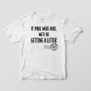 Christian Shirt Design PNG SVG Bundle | Vintage Postal Stamp Graphic (Digital Download)
If Paul were Here We'd Be Getting A Letter SVG, If Paul were Here Wed Be Getting A Letter Png,If Paul were Here Svg,We'd Be Getting A Letter
If Paul Were Here We’d Be Getting a Letter Shirt, Christian Humor Tee, Bible Humor Shirt, Funny Church Shirt, Faith Based Shirt, Religious