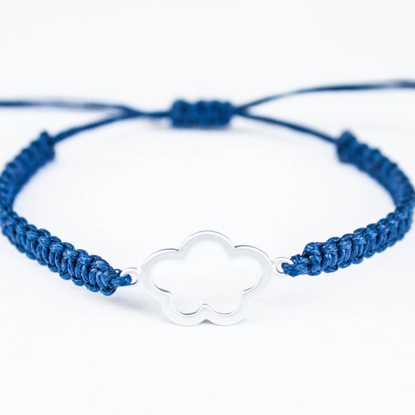 Cloud Flower Friendship Bracelet, Cloud Bracelet, Adjustable, Unique Gifts,  gift for him, gift for her