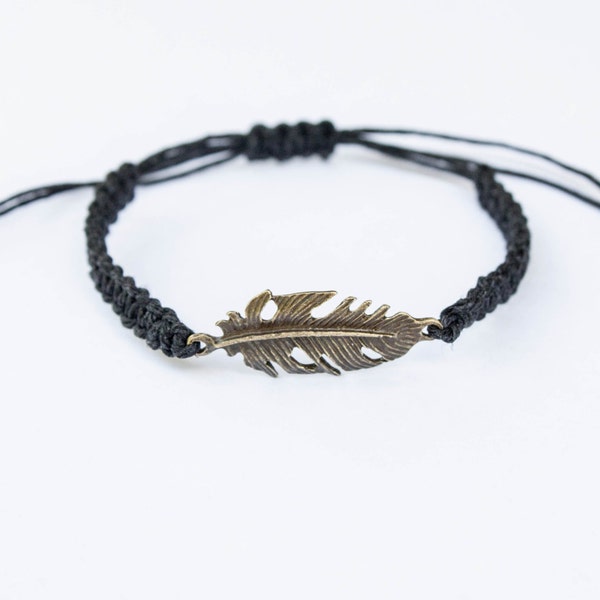 Feather Bracelet Etsy