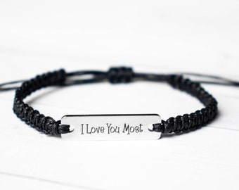 I Love You Bracelet - Etsy