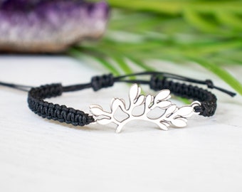 Leaf Branch Bracelet, Leaf Jewelry, Tree Bracelet, Nature, gift for her, gift for women