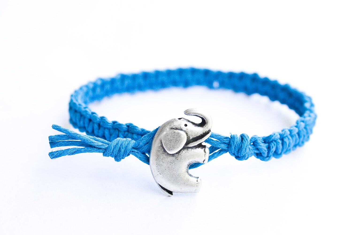 Elephant Bracelet Elephant Jewelry Elephant Button Bracelet Etsy