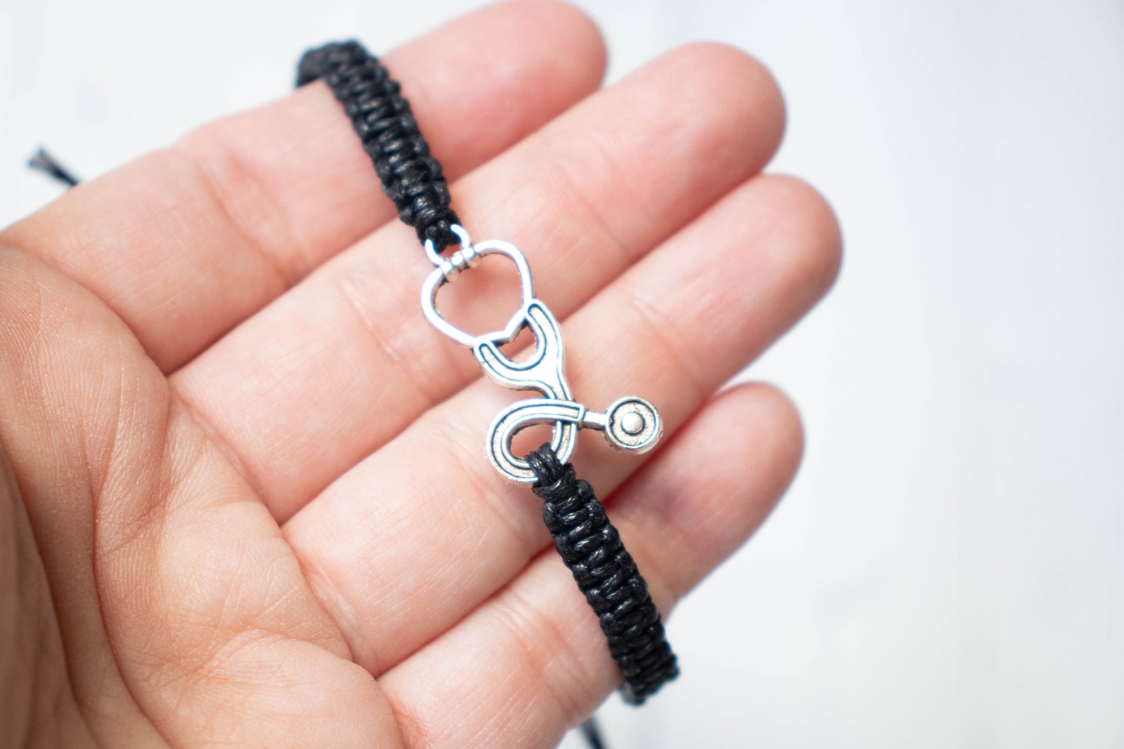 Stethoscope Bracelet Medical Jewelry Nurse RN Bracelet Etsy