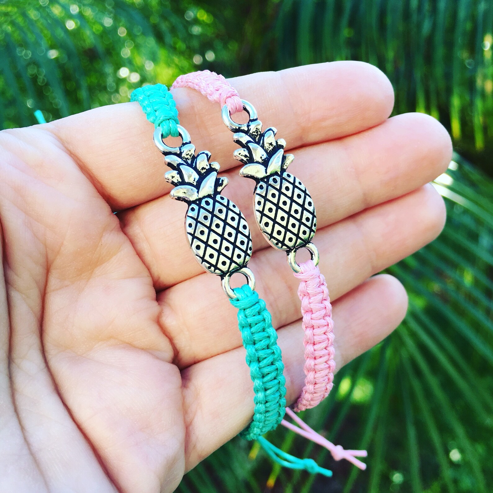 Pineapple Bracelet Beach Lovers Jewelry. Unique Gifts for Etsy