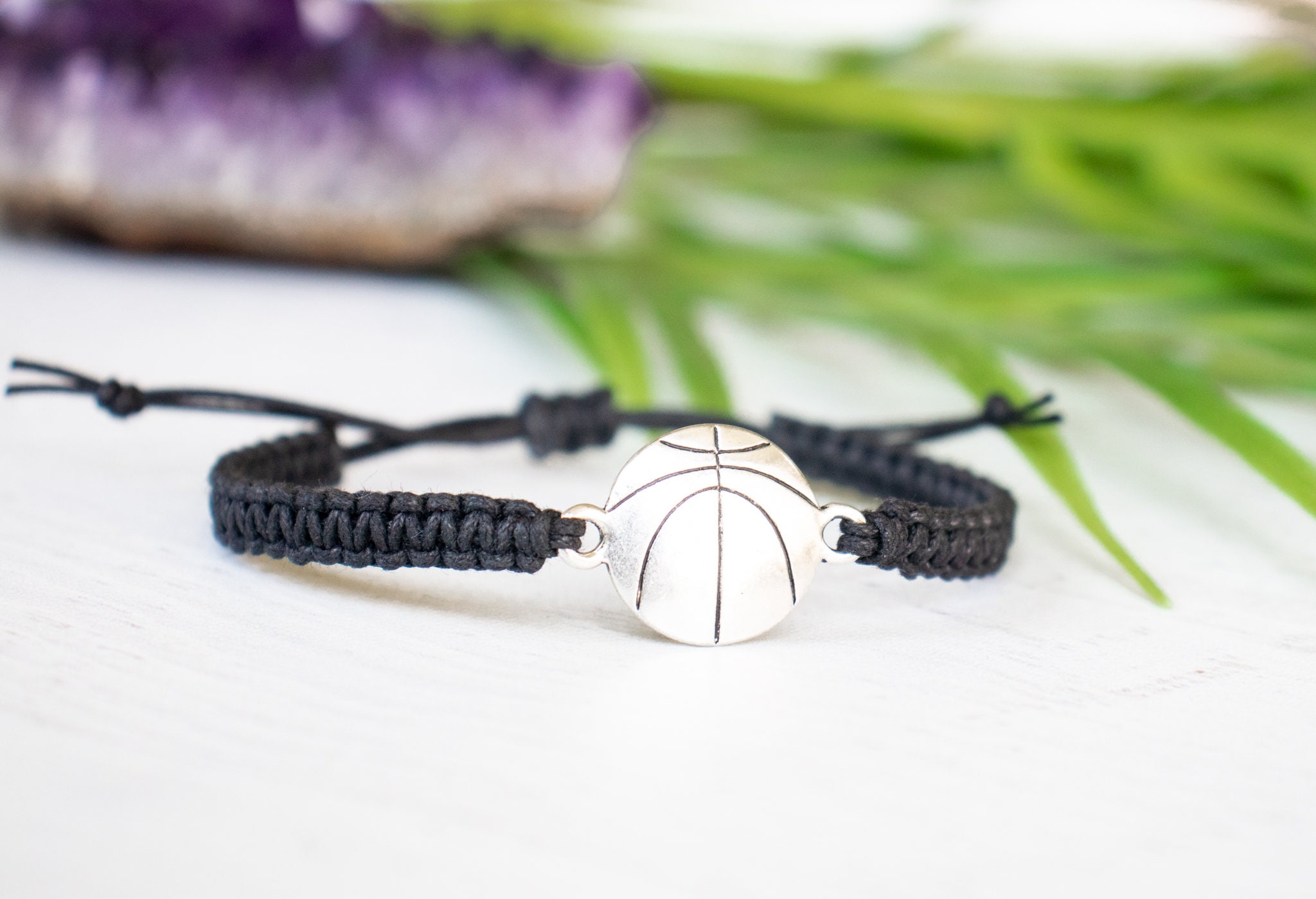 Basketball Cham Fiendship Bacelet | Adjustable Spots