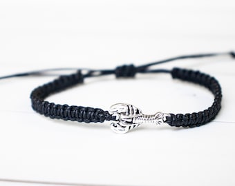 Lobster Bracelet, Sea Life Ocean Cruise Mermaid Nautical Jewelry, Maine Jewelry, Northeast States