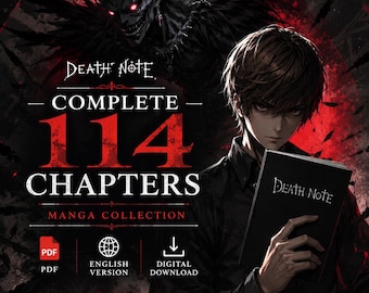 Death Note Complete 114 Chapters | Manga Collection | PDF | English | Digital Download