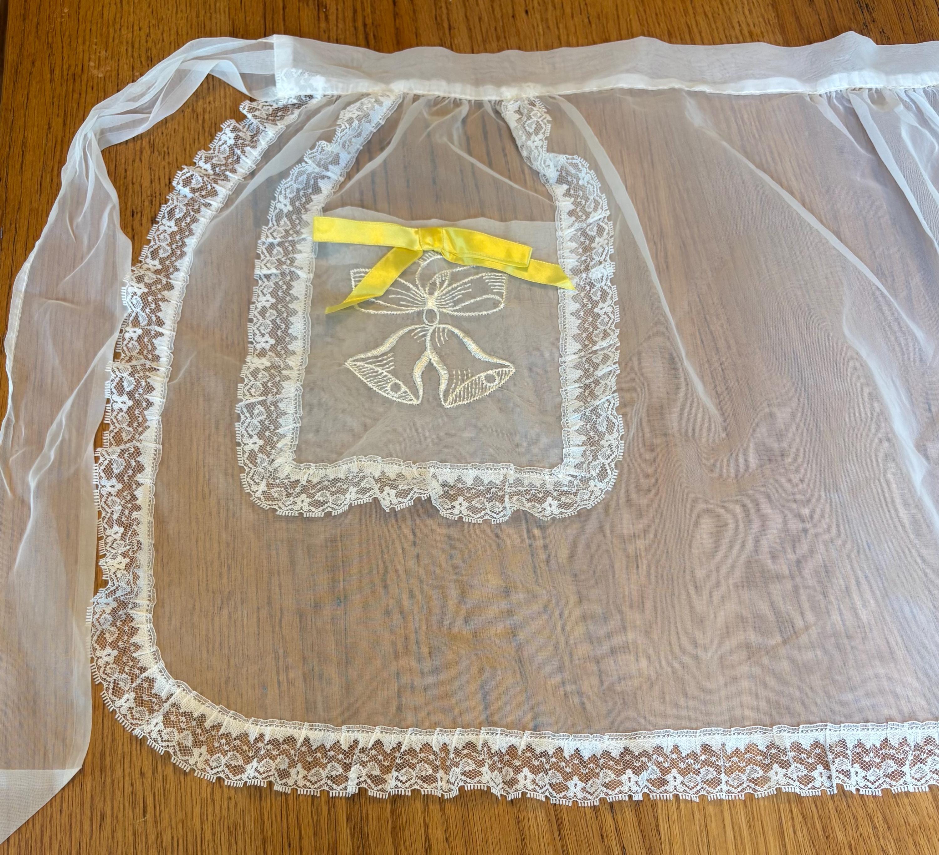 Lacy Vintage Kitchen Apron - Etsy