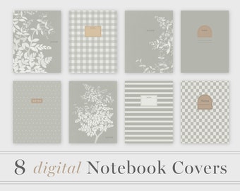 Goodnotes Cover, Notability Notebook Covers, Digital Note Book Covers, Digital Notebook Covers pdf, for ipad and tablet, 108