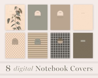 Digital Note Cover, Digital Notebook Covers, Notability Covers, Goodnotes Covers, Notebook Covers, for ipad and tablet, 103