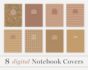 Digital Notebook Covers, Goodnotes Covers, Digital Covers, Notability Covers, digital note covers, for ipad and tablet, 107