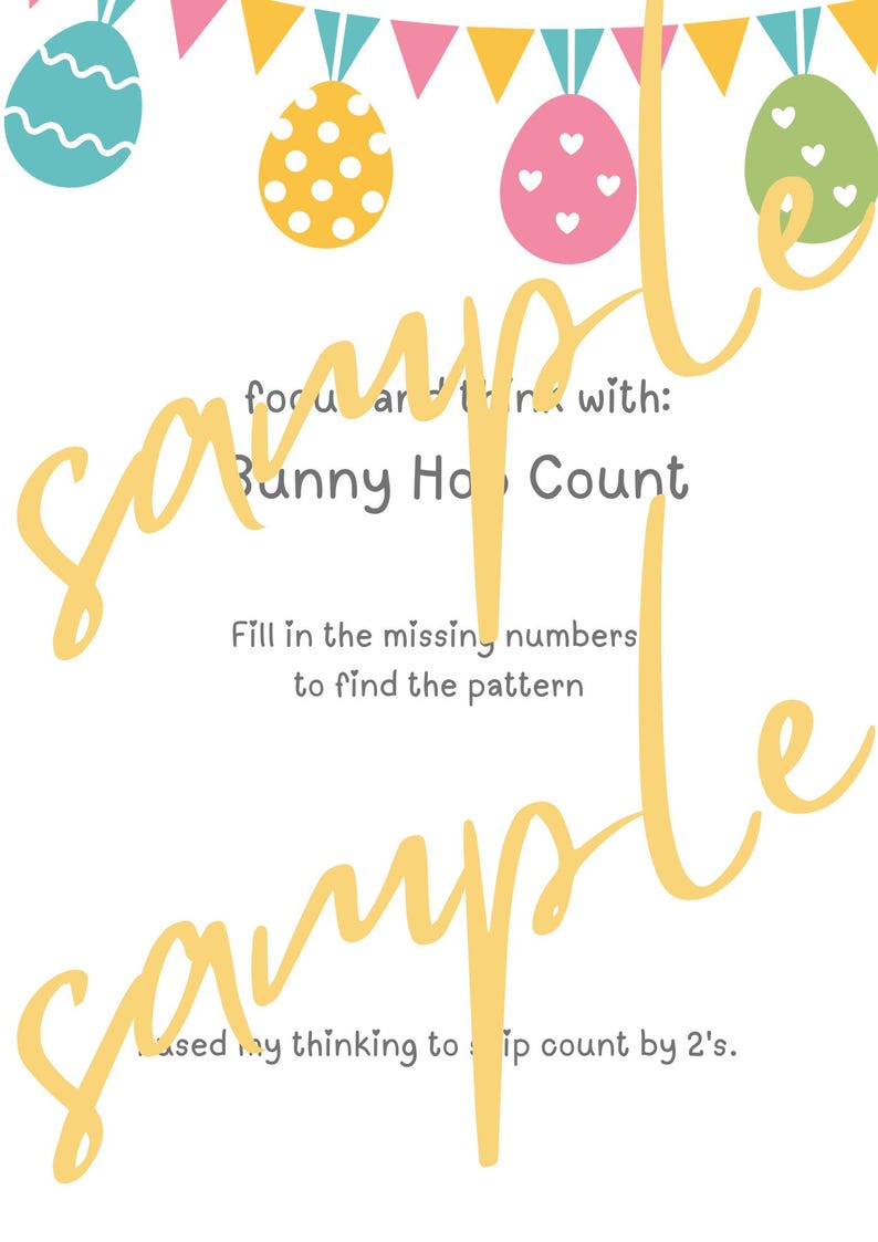 Easter Executive Function Activity Journal | Printable Kids Journal | Focus, Self-Regulation & Flexible Thinking R–2 image 8