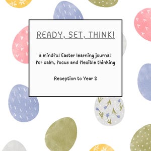 Easter Executive Function Activity Journal | Printable Kids Journal | Focus, Self-Regulation & Flexible Thinking R–2 image 2