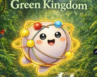 Aion the Atom and the Green Kingdom A Fun Science Story About Photosynthesis for Kids Ages 6–8