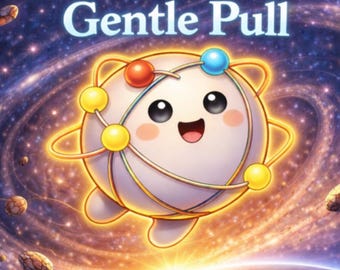 Aion the Atom and the Gentle Pull: Kids STEM Bedtime Story (Forces)