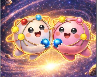 Aion the Atom Learns to Share: Kids Science Storybook (Ages 7-12)