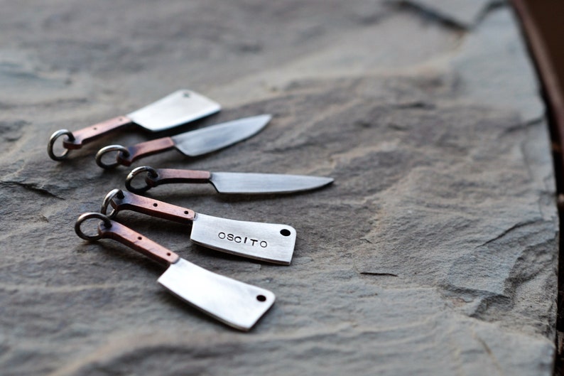 The Butcher II. UNISEX. Butcher Knife Necklace. Small Meat Etsy