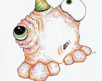 Quasy 5x7 (8x10 matte) Giclée Print
