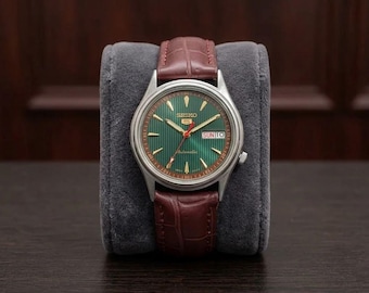 Montre vintage Seiko 5 automatique pour homme 7009 restaurée