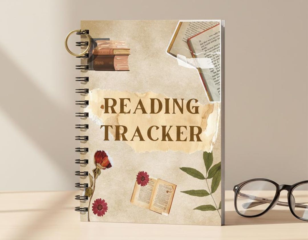 Reading Tracker Printable | Digital Book Journal (digital Download) - Etsy