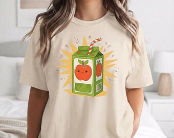Juminicore Shirt , Apple Juice Box , Cotton Adult S-5XL Multiple Colors
