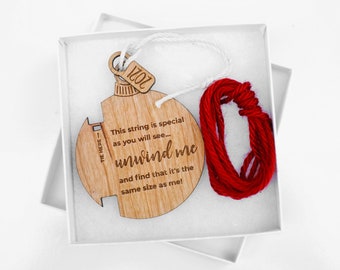 See me grow ornament - keepsake height 2023
