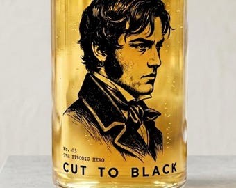 Heathcliff Illustrated Pint Glass | Specimen Series, Collectible Dark Academia Iced Coffee Cup (16 oz)